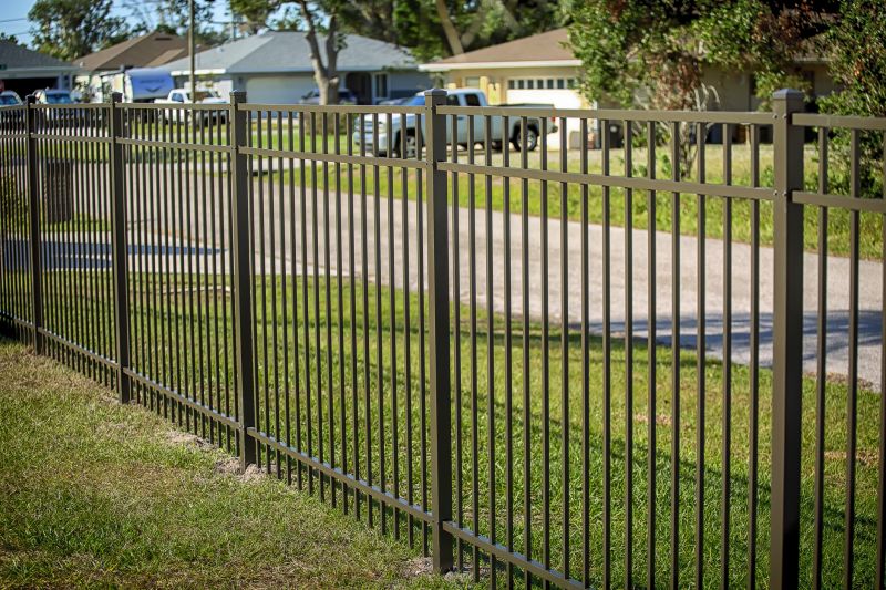 Aluminum Fence Painting