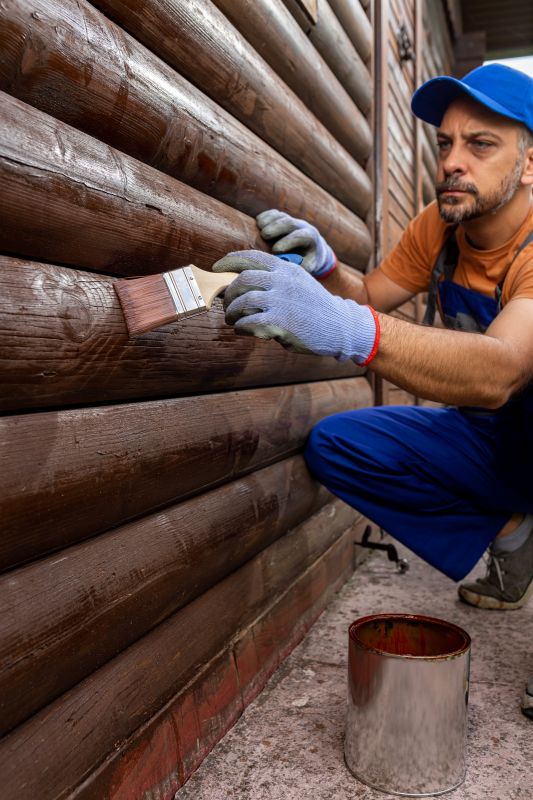 Exterior Masonry Staining
